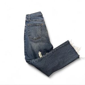 Abercrombie Curve Love The Ankle Straight Ultra High Rise